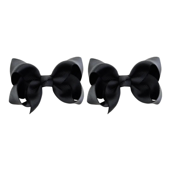 Mini Chic Bows - in Black