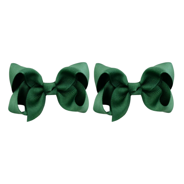Mini Chic Bows - in Forest