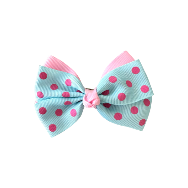 Double Dotty Bow - in Sky