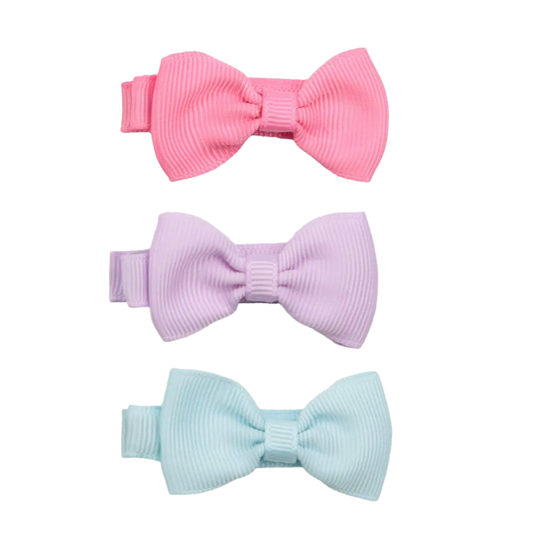 Petite Butterfly Bows - in Candy