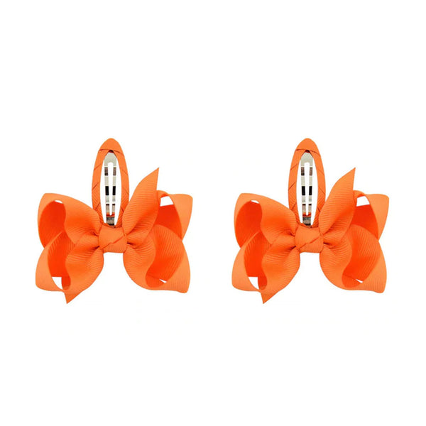 Chic Bow Clips - in Mandarin