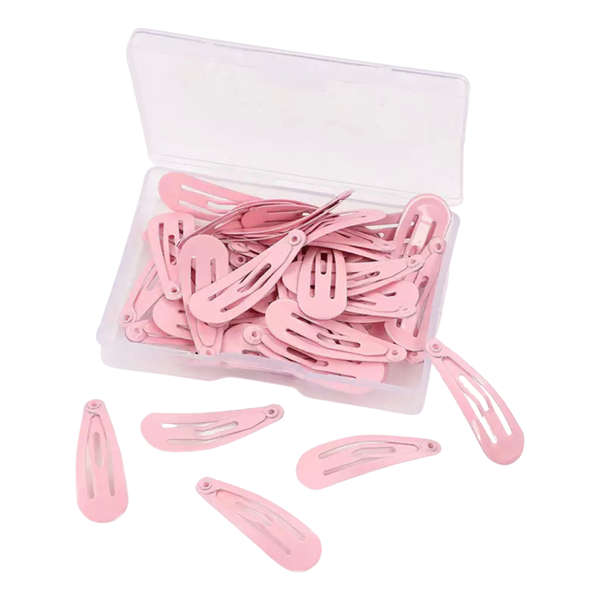 Mini Snap Clips - in Pink