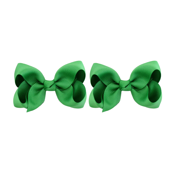 Mini Chic Bows - in Green