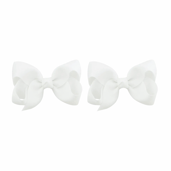 Mini Chic Bows - in White