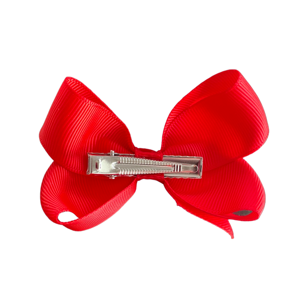 Mini Chic Bows - in Red